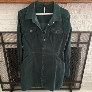 Free People Dynamite in Cord Mini Dress